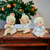 Bradley Bisque Porcelain Piano Babies Figurines Japan Set of 3