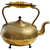 JCB James Clews Birmingham Antique Brass-Footed Teapot/Kettle