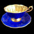  Royal Albert Cobalt Blue with Gold Center Teacup & Saucer Set