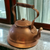 Tagus Copper Brass Tea Pot Kettle Wood Handle Portugal 