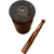 A Late 19th Century Wooden Mortar and Pestle