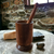 A Late 19th Century Wooden Mortar and Pestle