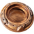 Three Tier Buffalo Wood Handcrafted Carved Lazy Susan