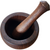 4" Late 19th Century Wooden Mortar and Pestle
