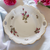 11" Rosenthal - Continental Pompadour Ivory Moss Rose Round Vegetable Bowl