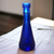 Morey Mallorca Destilerias Cobalt Blue Wine Bottle Spanish Art Glass