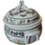 Portmeirion Variations Daisy 3 Qt Round Romantic Shape Covered Casserole