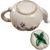 Princess Empcraft Florals Rim Green Trim Porcelain Tea Set Service