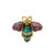 Jay Strongwater Enameled Bee / Insect Pin Brooch