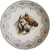 Beswick Animales & British China 22-Karat Gold Horse Portraits 8 Dinner Plates Set