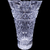 Heavy 6Lb Bohemia Lead Crystal Hand Cut Vase