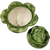 Holland Mold Figural Cabbage Lettuce Bowl with Lid