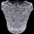 Imperial Glass-Ohio Nucut Daisy and Button Clear Design Toothpick Holder