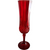 Cristal D'Arques-Durand Longchamp Ruby Fluted Champagne Glass