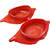 McKee Glasbake Crab Shell Individual Seafood Baker Dish Set of 2