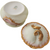 Haviland & Co Limoges France Porcelain Dresser Set with Gilt Decoration 4 Pieces