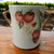 Limoges France Hand Painted Independent Maker Gilt Decoration Strawberry Jam Jar