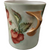 Limoges France Hand Painted Independent Maker Gilt Decoration Strawberry Jam Jar