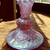 4" Fenton Art Glass Dusty Rose Carnival Single Light Candlestick
