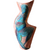Stunning Abstract Art Ceramic Handmade Double-Sided Vase