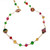 Jay Strongwater Holiday Festive Ornament Necklace with Rhinestones and Enamel