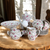 Lefton Rose Chintz Porcelain Tea Set with Gold Trim Vintage CoffeeTea Service