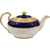 Aynsley Cobalt Blue & Gold Gilt Fine Bone China Teapot Vintage England Tea Set Collectible
