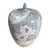 Vintage Macau Ginger Jar Hand-Painted Floral Ceramic Lidded Vase HF China
