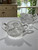 Antique American Brilliant Cut Glass Creamer & Sugar Bowl Set – ABP Heavy Crystal, Starburst & Hobstar Pattern, c.1900s