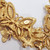 Oscar de la Renta Gold Bold Butterfly Cluster Statement Necklace
