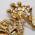 Oscar de la Renta Jeweled Seahorse Earrings in Gold, Green Reed and Blue Crystal