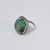 Zuni Turquoise Sterling Silver Statement Native American Ring