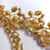 KJL Kenneth Jay Lane Floral Gold Crystal and Faux Pearl Leaf Link Necklace