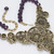 Heidi Daus Embellished Kaleidoscope Flower Crystal Large Pendant Necklace