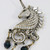 Heidi Daus "Untamed Beauty" Clear & Sapphire Crystal Unicorn Pin in Gold