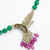 Heidi Daus Sincere Joy Beaded Hummingbird Drop Necklace
