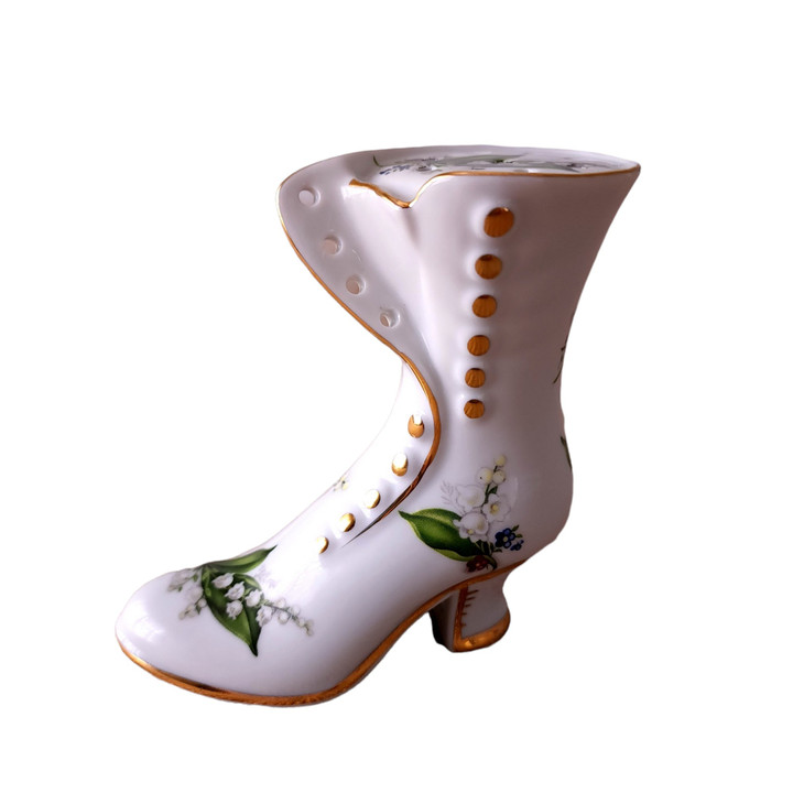 Fielder Keepsakes Fine Porcelain Boot Hatpin Holder