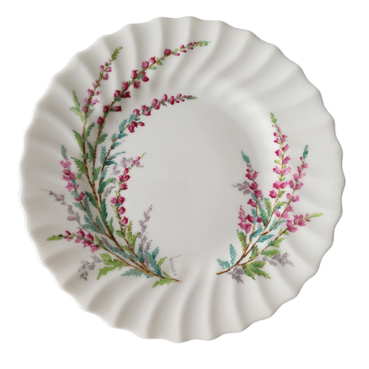 6" ROYAL DOULTON Bell Heather Scalloped, No Trim Bread & Butter Plate