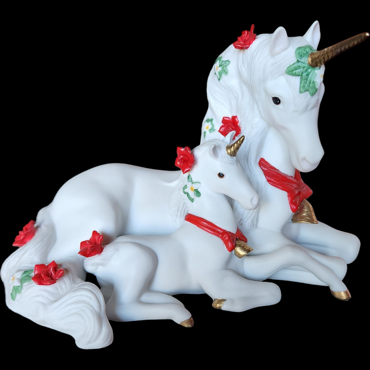 Princeton Gallery Annual Christmas Unicorns Yuletide Blessing