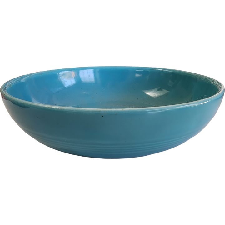 7" Homer Laughlin Kitchen Kraft Fiesta Harlequin Turquoise Individual Salad Bowl