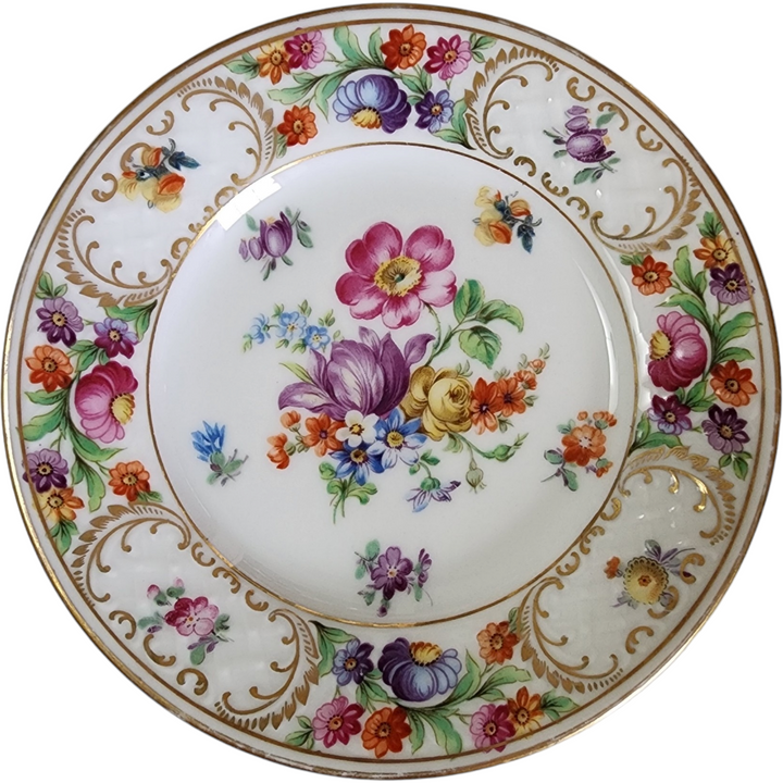 Schumann Bavaria Dresdener Dresdner Art Multmotif Small Bread & Butter Plate