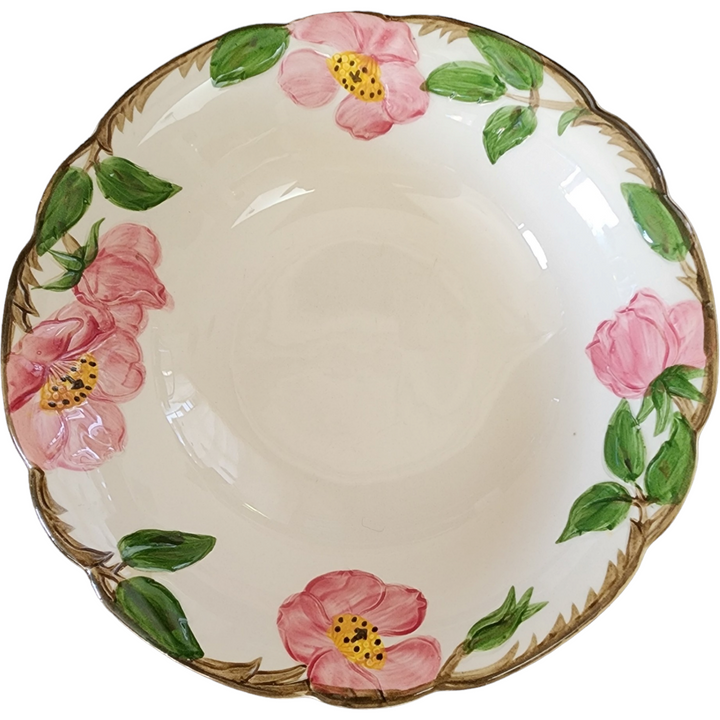 8" Franciscan Desert Rose Round Vegetable Bowl USA Backstamp