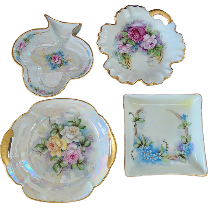 Miscellaneous Trinkets 24k Edged Decorative Plates