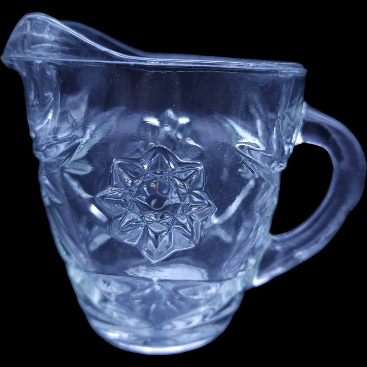Anchor Hocking Prescut Clear EAPG Prescut Clear Creamer