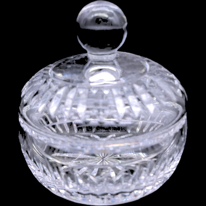 Waterford Crystal Vanity Candy Powder Box & Lid