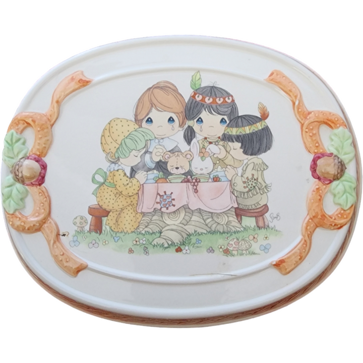 Enesco Precious Moments Thanksgiving Wall Plaque