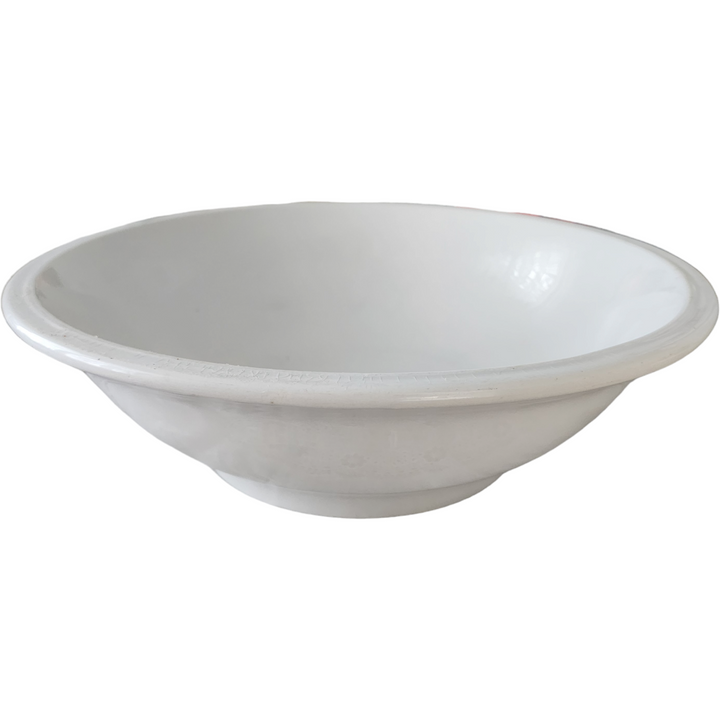 Knowles, Taylor & Knowles (KT&K) White Graniteware Wash Stand Bowl
