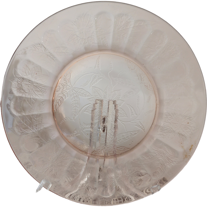 Jeannette Floral Pink 8" Salad Plate