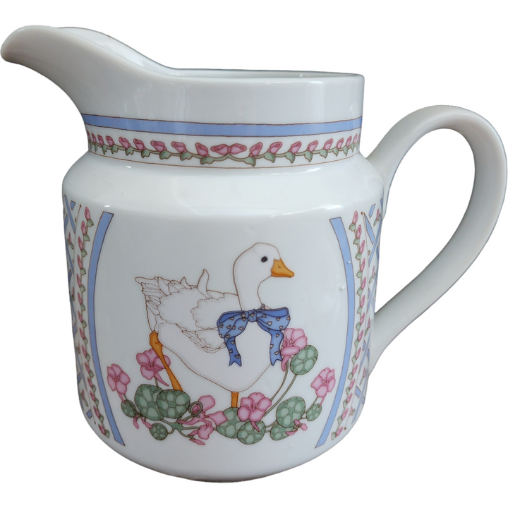 1987 Eliza Duck Pitcher by Shafford Japan
