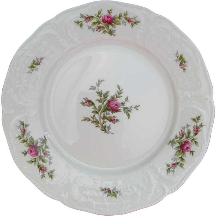 6" Rosenthal Continental Sanssouci Rose Ivory Gold Trim Bread & Butter Plate